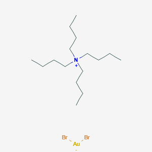 molecular formula C16H36AuBr2N B1452259 四丁基溴化金 CAS No. 50481-01-1