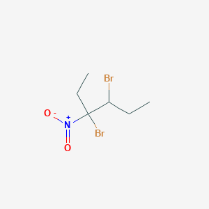 3,4-Dibromo-3-nitrohexane