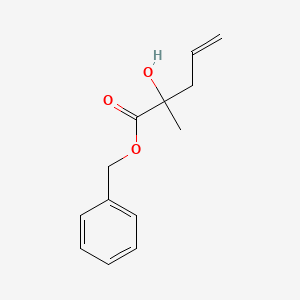 Benzyl 2-hydroxy-2-methylpent-4-enoate