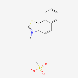 2,3-Dimethylnaphtho[2,1-D][1,3]thiazol-3-ium methanesulfonate