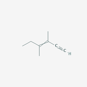 3,4-Dimethylhex-3-en-1-yne