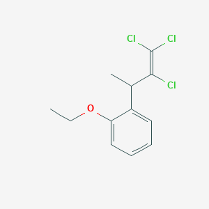 1-Ethoxy-2-(3,4,4-trichlorobut-3-en-2-yl)benzene