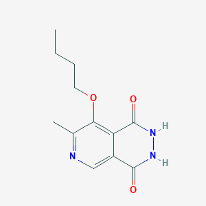 8-Butoxy-7-methyl-2,3-dihydropyrido[3,4-d]pyridazine-1,4-dione