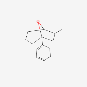 6-Methyl-1-phenyl-8-oxabicyclo[3.2.1]octane