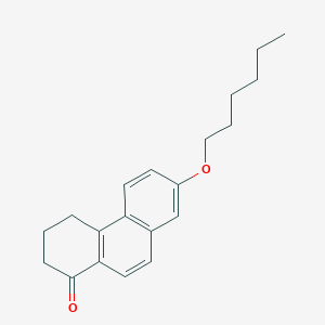 7-(Hexyloxy)-3,4-dihydrophenanthren-1(2H)-one