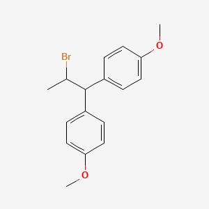 1,1'-(2-Bromopropane-1,1-diyl)bis(4-methoxybenzene)