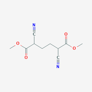 Dimethyl 2,5-dicyanohexanedioate