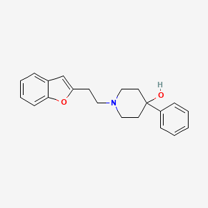 1-[2-(1-Benzofuran-2-yl)ethyl]-4-phenylpiperidin-4-ol