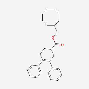 Cyclooctylmethyl 3,4-diphenylcyclohex-3-ene-1-carboxylate