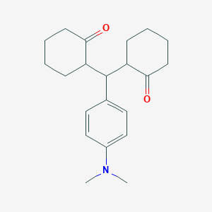 2,2'-{[4-(Dimethylamino)phenyl]methylene}di(cyclohexan-1-one)