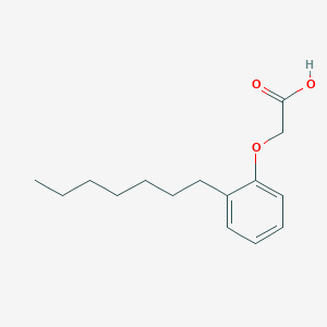 (2-Heptylphenoxy)acetic acid