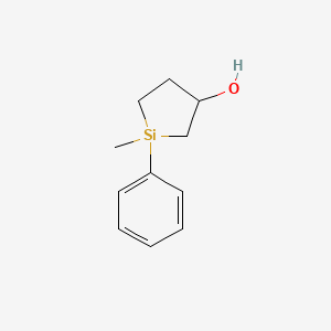 1-Methyl-1-phenylsilolan-3-ol