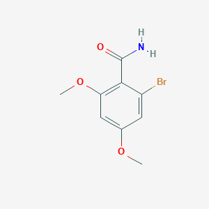 2-Bromo-4,6-dimethoxybenzamide