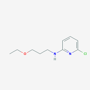 molecular formula C10H15ClN2O B1452336 6-Chloro-N-(3-ethoxypropyl)-2-pyridinamine CAS No. 1220038-06-1