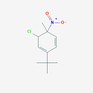 2-tert-Butyl-6-chloro-5-methyl-5-nitrocyclohexa-1,3-diene