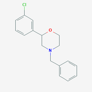 4-Benzyl-2-(3-chlorophenyl)morpholine