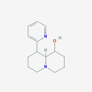 9-(Pyridin-2-yl)octahydro-2H-quinolizin-1-ol