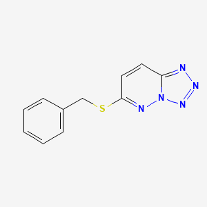 6-(Benzylsulfanyl)tetrazolo[1,5-b]pyridazine