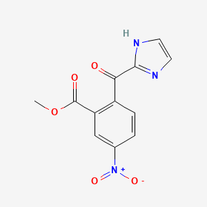 Methyl 2-(1H-imidazole-2-carbonyl)-5-nitrobenzoate