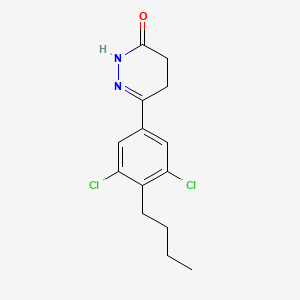 6-(4-Butyl-3,5-dichlorophenyl)-4,5-dihydropyridazin-3(2H)-one