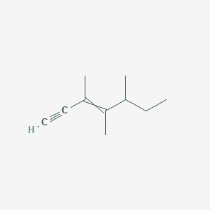 3,4,5-Trimethylhept-3-en-1-yne