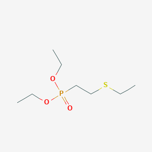 molecular formula C8H19O3PS B14523787 Diethyl [2-(ethylsulfanyl)ethyl]phosphonate CAS No. 62514-92-5