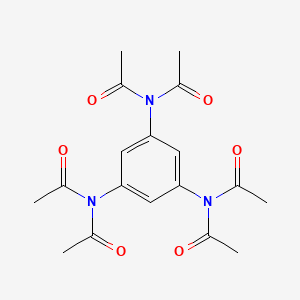 N,N',N''-(Benzene-1,3,5-triyl)tris(N-acetylacetamide)