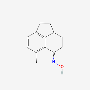 N-(6-Methyl-2,2a,3,4-tetrahydroacenaphthylen-5(1H)-ylidene)hydroxylamine