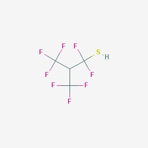 1,1,3,3,3-Pentafluoro-2-(trifluoromethyl)propane-1-thiol