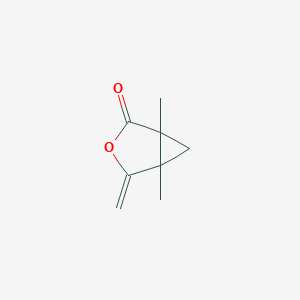 1,5-Dimethyl-4-methylidene-3-oxabicyclo[3.1.0]hexan-2-one