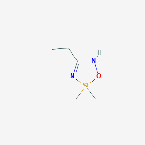 4-Ethyl-2,2-dimethyl-2,5-dihydro-1,3,5,2-oxadiazasilole