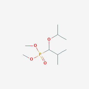 Dimethyl {2-methyl-1-[(propan-2-yl)oxy]propyl}phosphonate