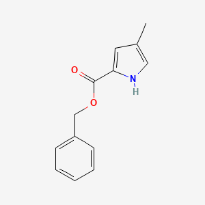 1H-Pyrrole-2-carboxylic acid, 4-methyl-, phenylmethyl ester