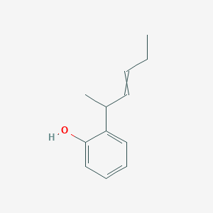 2-(Hex-3-en-2-yl)phenol