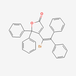 4-(1-Bromo-2,2-diphenylethenyl)-5,5-diphenylfuran-2(5H)-one