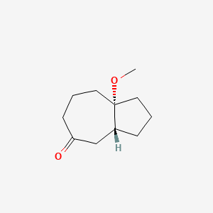 (3aR,8aS)-8a-Methoxyoctahydroazulen-5(1H)-one