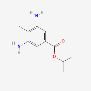 Propan-2-yl 3,5-diamino-4-methylbenzoate