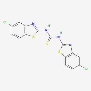 N,N'-Bis[(5-chloro-1,3-benzothiazol-2-yl)]thiourea