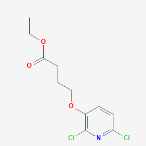 Ethyl 4-[(2,6-dichloropyridin-3-yl)oxy]butanoate