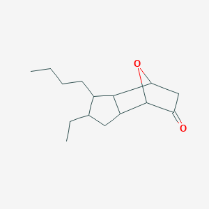 1-Butyl-2-ethyloctahydro-5H-4,7-epoxyinden-5-one