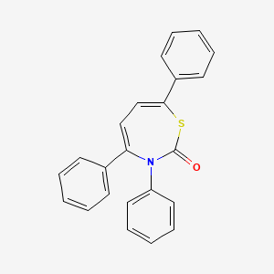 3,4,7-Triphenyl-1,3-thiazepin-2(3H)-one