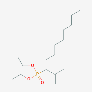 Diethyl (2-methylundec-1-en-3-yl)phosphonate