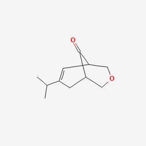 7-(Propan-2-yl)-3-oxabicyclo[3.3.1]non-6-en-9-one