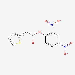 2,4-Dinitrophenyl (thiophen-2-yl)acetate