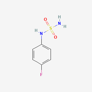 molecular formula C6H7FN2O2S B1452460 (4-Fluorophenyl)sulfamide CAS No. 924304-89-2