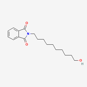 molecular formula C18H25NO3 B1452495 2-(10-羟基癸基)异吲哚啉-1,3-二酮 CAS No. 161270-70-8
