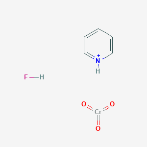 molecular formula C5H7CrFNO3+ B1452519 Pyridin-1-ium; trioxochromium; hydrofluoride CAS No. 83042-08-4