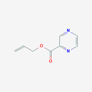 B145252 Prop-2-enyl pyrazine-2-carboxylate CAS No. 132172-97-5