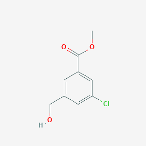 molecular formula C9H9ClO3 B1452528 3-氯-5-(羟甲基)苯甲酸甲酯 CAS No. 153203-58-8