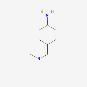 molecular formula C9H20N2 B1452532 4-二甲氨基甲基环己胺 CAS No. 1178252-93-1